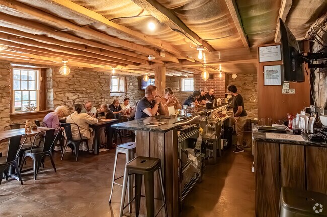 The Woods House is in a historic building built in Hazelwood in 1792.