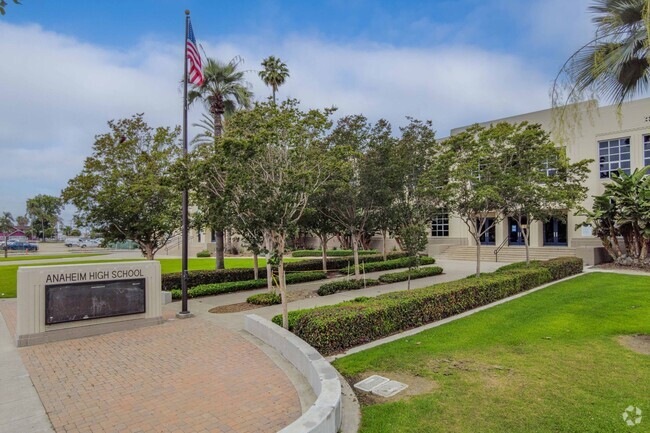 Students are the highest priority at Anaheim High School.