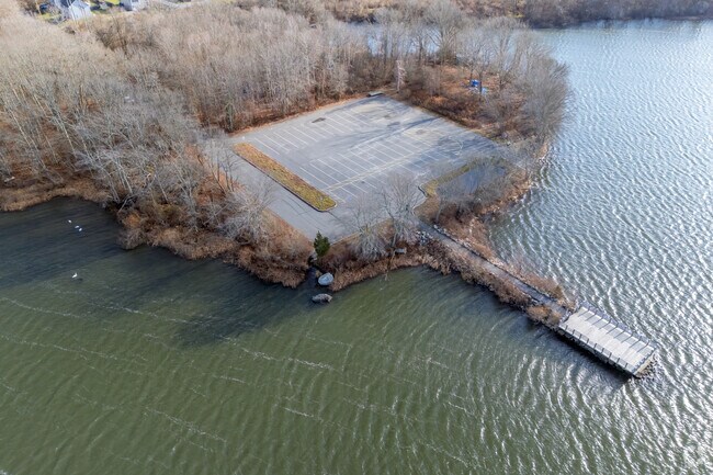 Cook Pond has an elegant fishing and boating area in teh Father Kelley neighborhood.