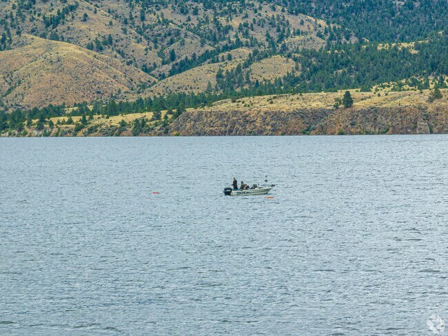 Canyon Ferry Lake is large enough for fishing and just cruising along.