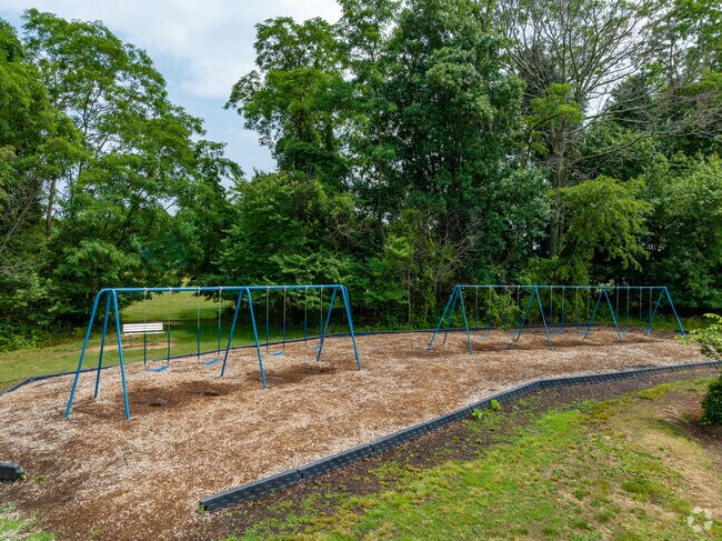 Milford Brook Elementary School has a few playgrounds for kids to choose from.