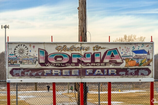 Every July, Ionia hosts the world's largest free-admissions fair, the Ionia Free Fair.