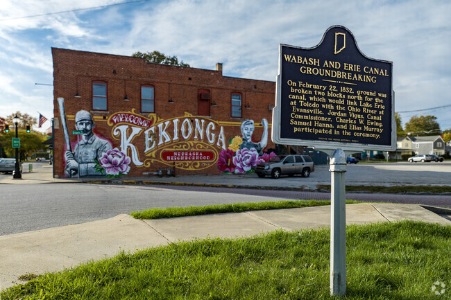 This mural on Main Street is a testament to Nebraska's rich heritage and cultural tapestry.