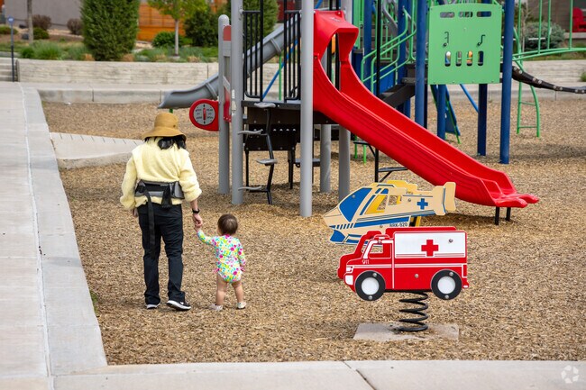 People around Twin Lakes can take advantage of Midtown Home Plate Park.