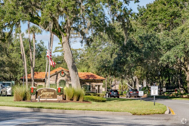 The Sawgrass Players club is a gated community in Sawgrass.