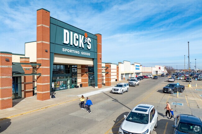Washburn residents are only a short drive from big box stores like Dick's Sporting Goods.