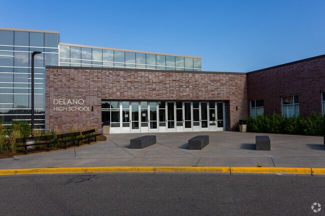 Ranked second best public high school in Wright County, Delano Senior High School enrolls nearly 1,200 students.