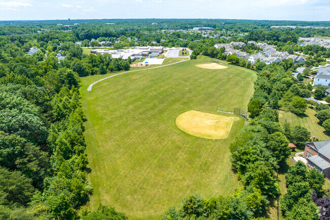 Forest Ridge Elementary School offers students two well-maintained baseball fields.