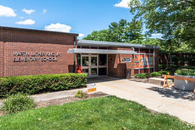 M. L. King Elementary School has nearly 300 students.