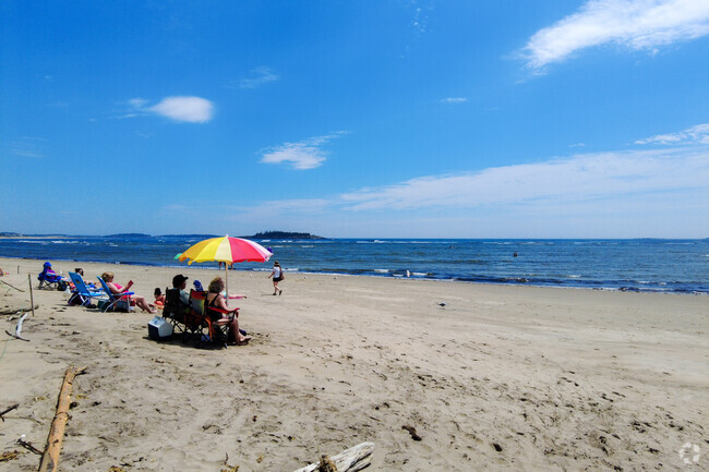 Cool off in the water and then lay out in the sand at Popham Beach in Phippsburg.