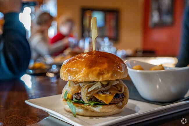 The Steak Burger at the T-Box Bar & Grill is a top choice of Ham Lake residents.