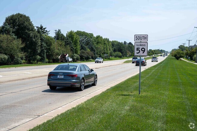 Route 59 is a major road that provides access for those living near the High Meadows area.