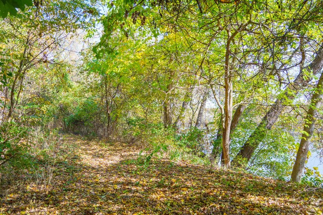 Kick up the leaves and inhale the fresh air along the path at Shruender Park in The East End.