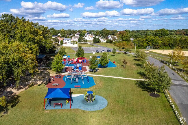 Fasola Park has a large playground of fun for the kids.