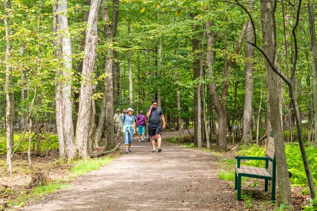 Locals head to Hawk Mountain Sanctuary for a strenuous hike or leisurely walk through the woods.
