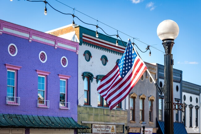Harrodsburg, Kentucky, is believed to have been named after James Harrod, an early settler and explorer.