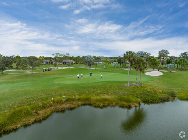 Local Bent Tree residents out enjoying a round of golf at the Bent Tree Club.
