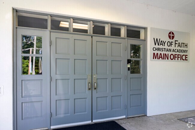 Main office of Way Of Faith Christian Academy in Fairfax.