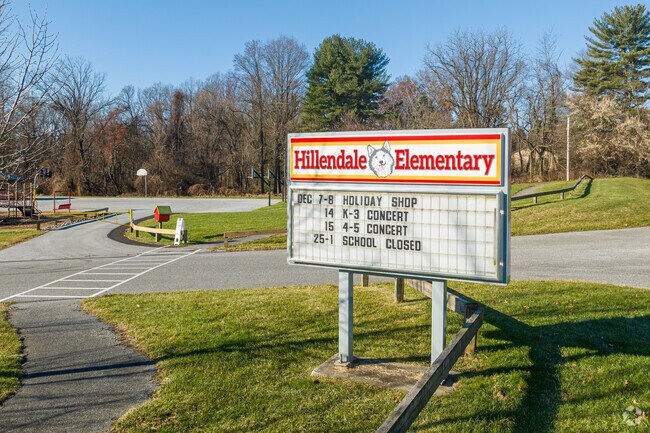 According to state test scores, 77% of Hillendale students are at least proficient in math.