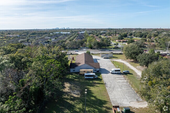 Generation of Hope Academy provides ample parking on the north side of the school.