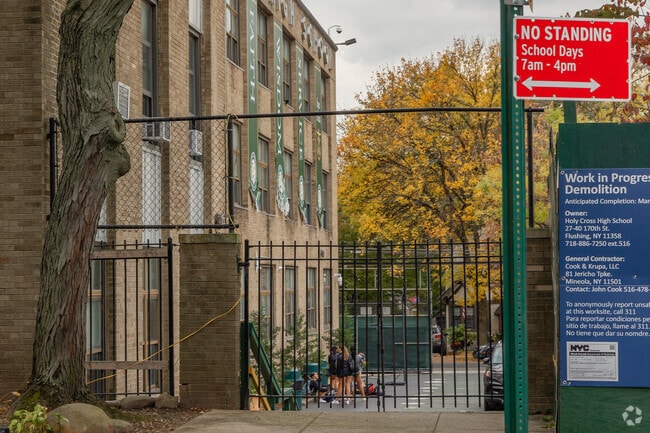 Holy Cross High School is a private school located in Queens.