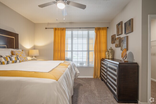 2BR, 2BA w/ Sunroom - 1,337SF - Highland - Primary Bedroom