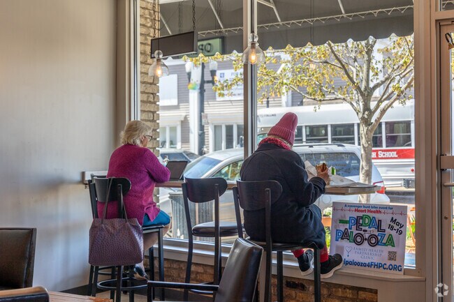 Cesaroni's Cafe & Deli offers seating and to go options in Woodstock.