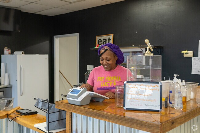 Residents of Ladonia love to eat at Fat Momma Lucys for their friendly environment.