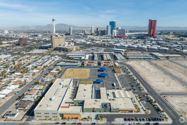 Bell Rex Elementary School is a short distance away from The Las Vegas Strip.