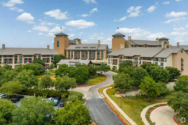 The renowned and luxurious J.W. Marriott Resort sits just outside the neighborhood.