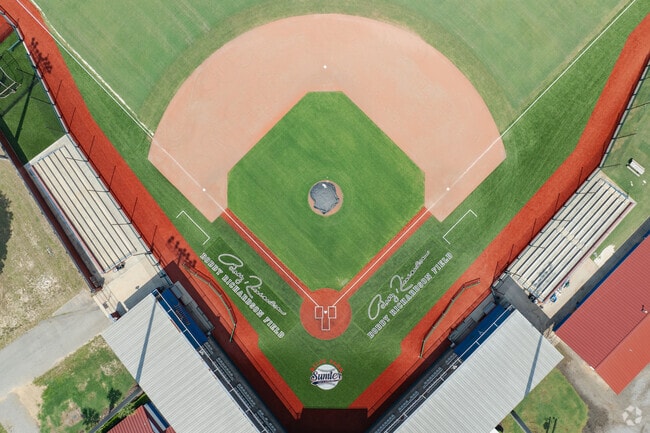 Riley Park in Morris College has an amazing baseball field for games in in neighborhood.