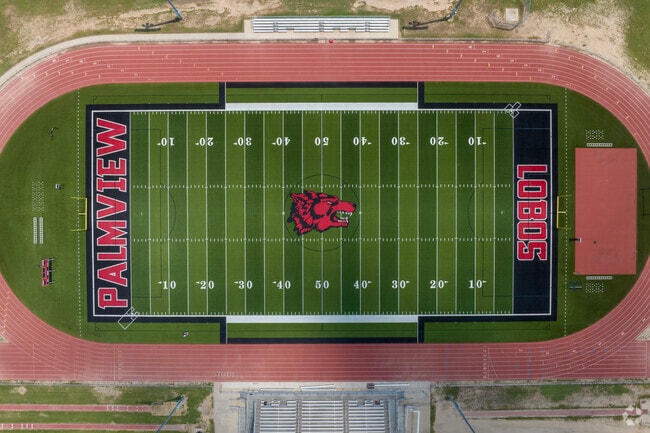 La Joya Palmview High School hosts grades 9th to 12th grade in the La Joya area.