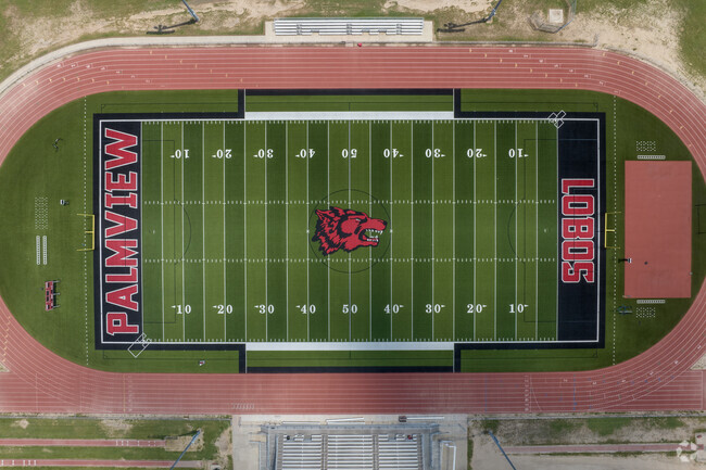 La Joya Palmview High School hosts grades 9th to 12th grade in the La Joya area.