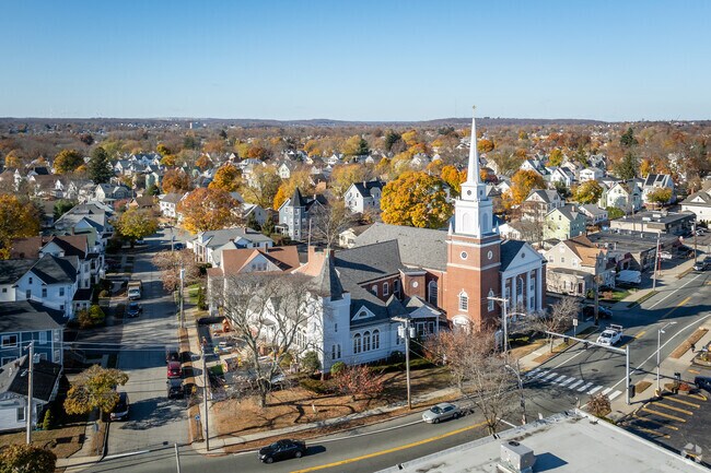 Appreciate Eden Park's beautiful history and colonial architecture from an aerial view.