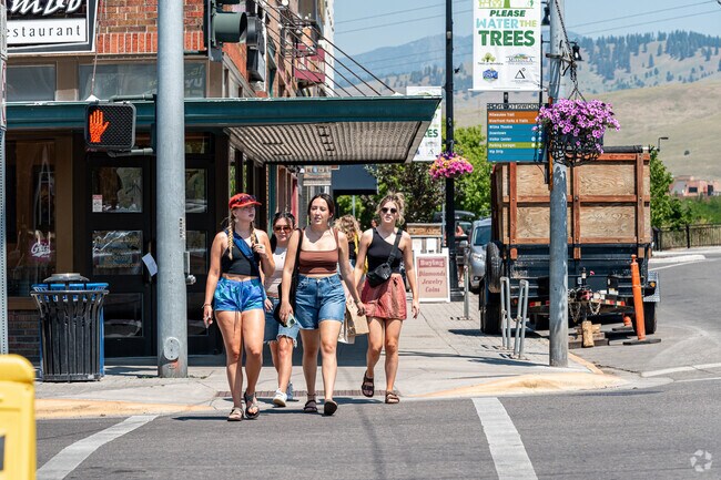 Shop local at Riverfront's many retail spots along Hip Strip.