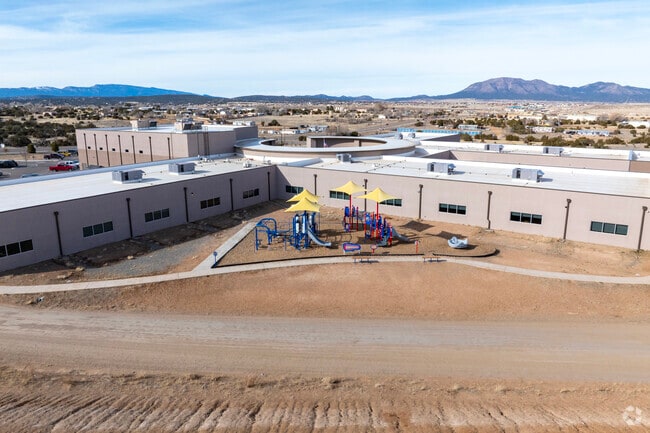 The playground at Estancia Valley Classical.