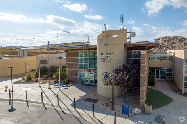 Academy for Academic Excellence technology building where students can come and learn media arts