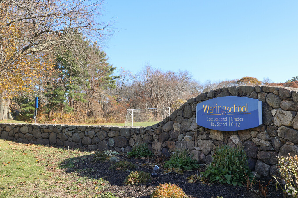 Waring School is  a private day school for grades 6-12 nestled into the woods of Beverly.