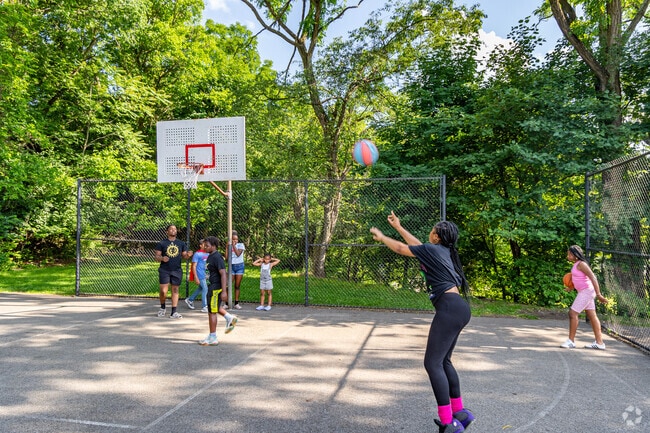 Burgwin Park and Ball Fields is a great place to shoot some hoops.
