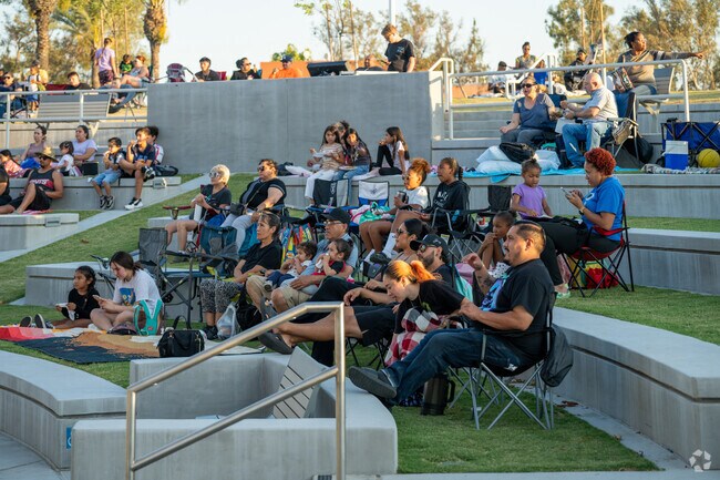 Bring the whole family to MoVal Movies at the park near Creekside for a show.
