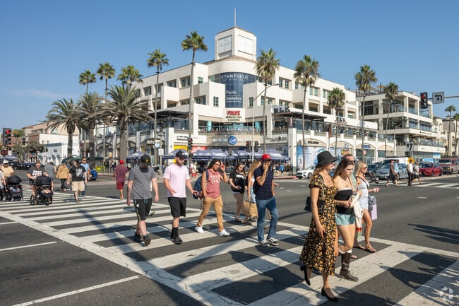 Pacific Coast Highway in Huntington Beach is a hub for shopping and dining.