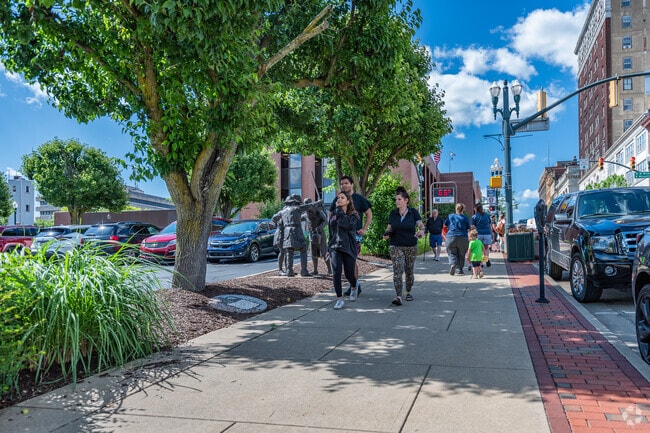 Strabane residents drive in to Washington to walk the streets and take in the sights and sounds.