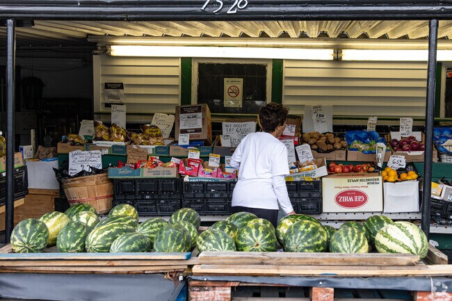 Chamberlain Tomato Co. is a local grocery outlet for residents in Residence Park.