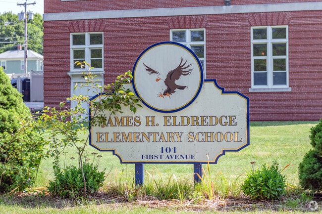 The Eagles are the mascot of the James H. Eldridge Elementary School in East Greenwich.