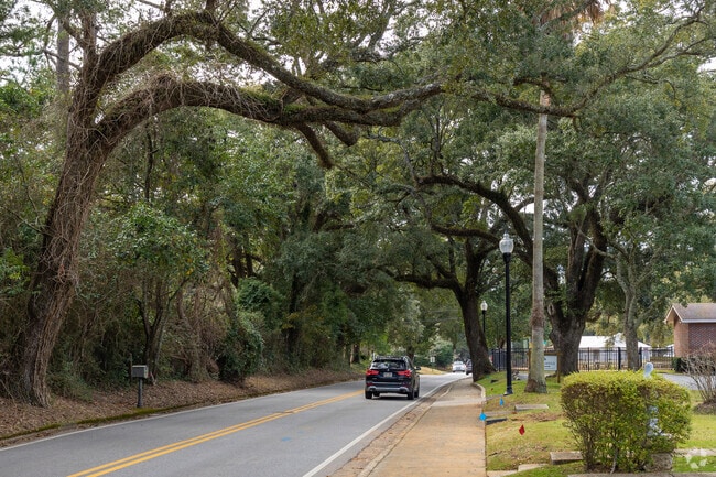 The small town residential part of town has a lovely Southern vibe.
