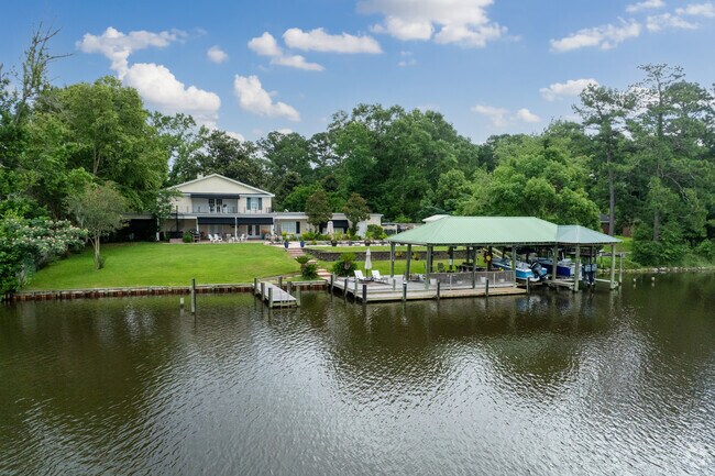 Being close to Mobile offers the ability to have a nice house on the River in a rural setting.