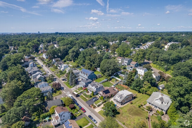 Springdale in Stamford is full of scenic walkways and tree lined residential streets.