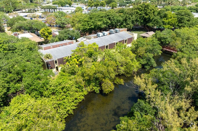 Bridgeprep Academy of North Miami Beach is right along a creek.