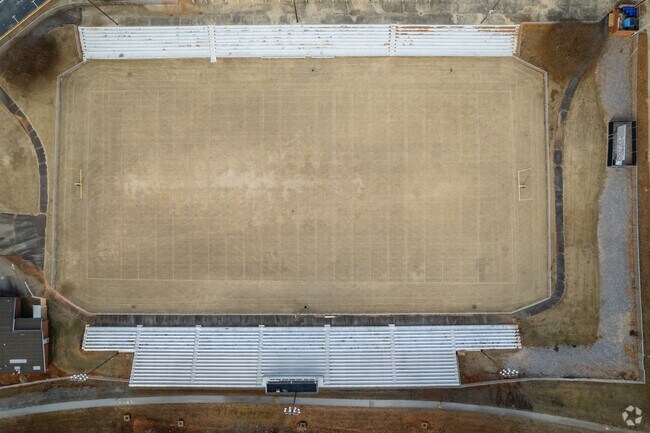 Football field at T.E. Mabry Middle School