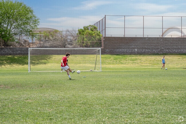 Residents of Painted Desert are passionate about soccer and other outdoor sports.